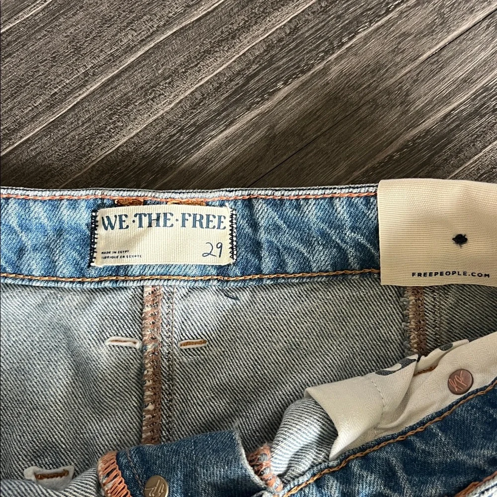 Free People We the Free Fransisco Denim Maxi Skirt
